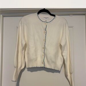 Willow & Wind White Cardigan